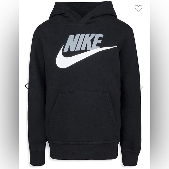 Nike Boy’s Club Fleece Hoodie VGUC - Picture 1 of 5
